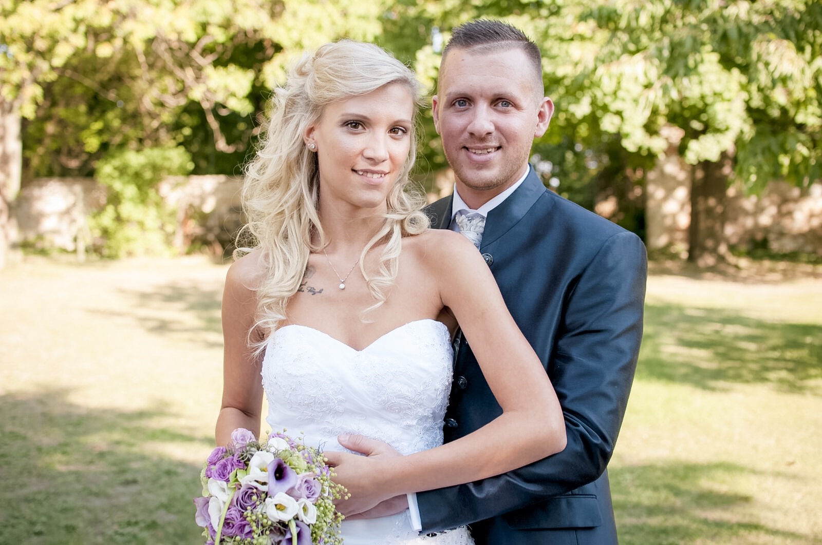 Braut Makeup am Hochzeitstag